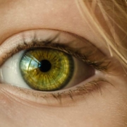 green eye woman